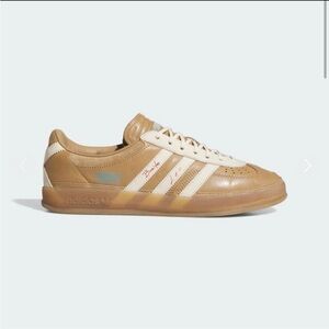 Adidas Men's BB X LM Gazelle Indoor 9.5 Cardboard/Cream White